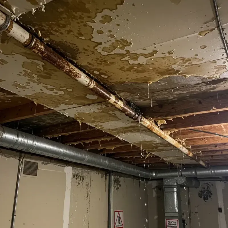 Ceiling Water Damage Repair in Morocco, IN